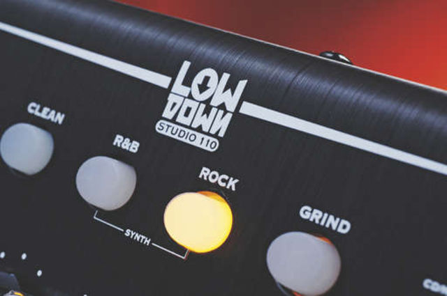 blank The amp settings are straightforward